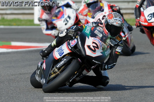 2008-05-11 Monza 0465 Superbike - Warm Up - Max Biaggi - Ducati 1098 RS 08